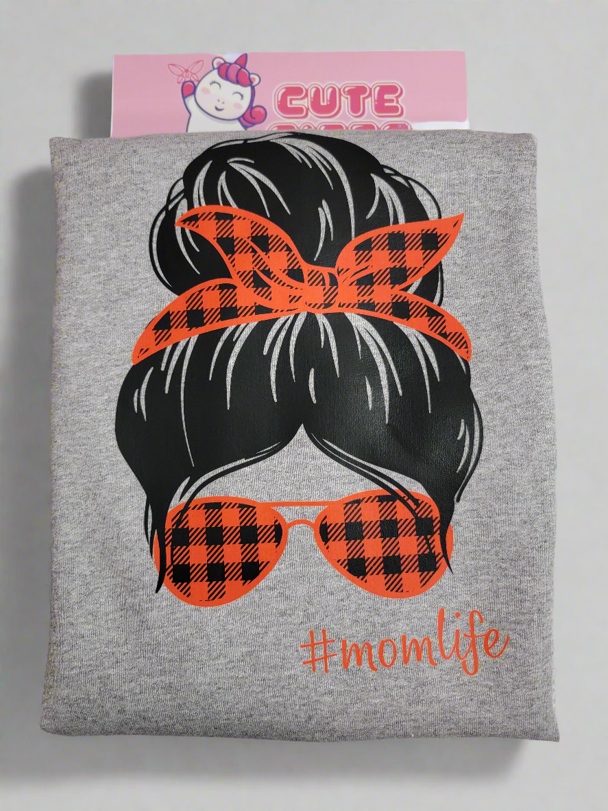 Gray Mom Life Sweatshirt