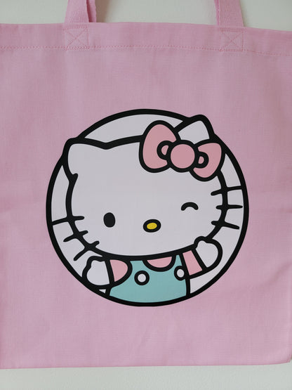 Kitty Pink Tote Bag