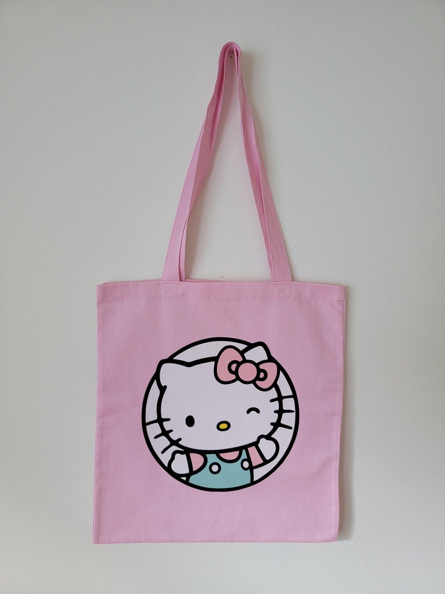 Kitty Pink Tote Bag